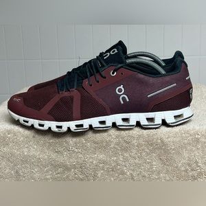 On Cloud 5 Men's Blue Running Sneaker Shoe in RUBY RUST N7414 Size 11 NICE